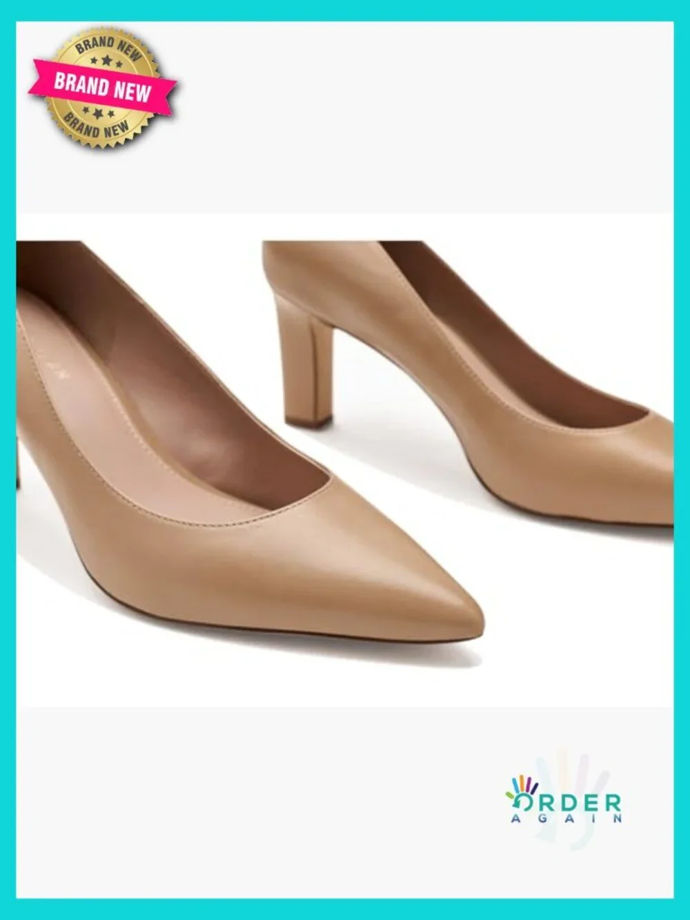 Classic Stiletto Pump with Foam Sock Liner for Comfort Pointed Toe 75mm Heel